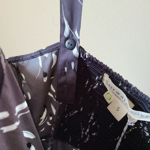 Saltwater LUXE Button Front Maxi Dress Small - Picture 3 of 8